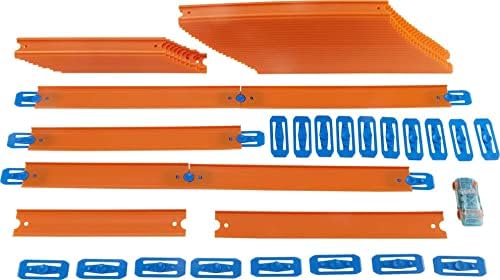 Hot Wheels City Toy Car Track Set Ultimate Garage with T-Rex Dinosaur Store 100 164 Scale Vehicle