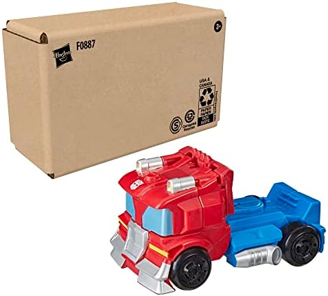 Transformers Playskool Heroes Rescue Bots Academy Team Optimus Prime 4.5-Inch Action