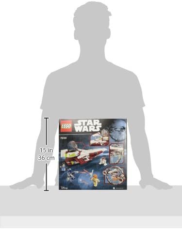 Star Wars LEGO 6175769 Jedi Starfighter with Hyperdrive 75191 Building Kit – 6175769