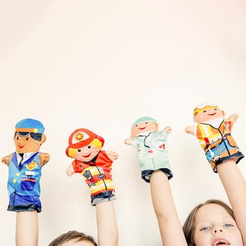 Melissa & Doug Melissa Doug 96037 Jolly Helpers Hand Puppet Multicolor