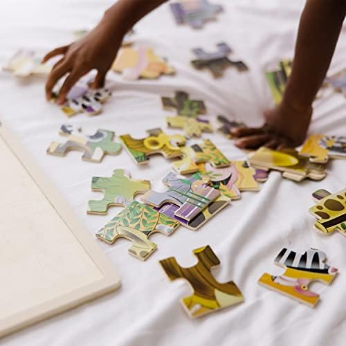 Melissa & Doug Melissa Doug 3-Puzzle Jigsaw Set - Dinosaurs Ocean and Safari