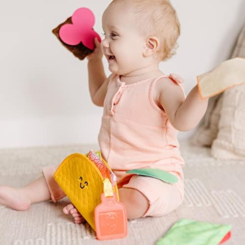 Melissa & Doug Melissa Doug Multi-Sensory Soft Taco Fill Spill Infant For Babies Baby For