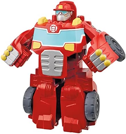 Transformers Playskool Heroes Rescue Bots Academy Team Heatwave The Fire-Bot Converting