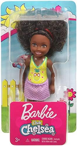 Barbie Club Chelsea Doll 6-inch Curly Brunette Hair
