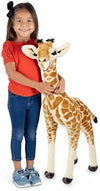 Melissa & Doug Melissa Doug Plush - Standing Baby Giraffe Brown and Peach