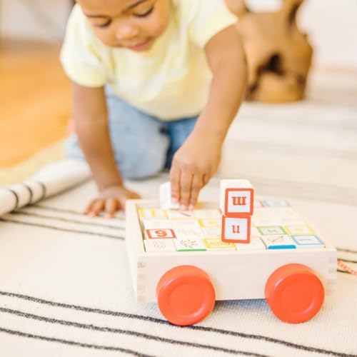 Melissa & Doug Melissa Doug Classic ABC Block Cart 1 Count Pack of 1
