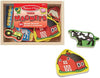 Melissa & Doug Melissa Doug 20 Wooden Farm Magnets in a Box Cute Barnyard Animal Fridge