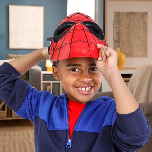 Hasbro Marvel Spider-Man Glow FX Mask Light-Up Role Play Toy Super Hero for Ages 5