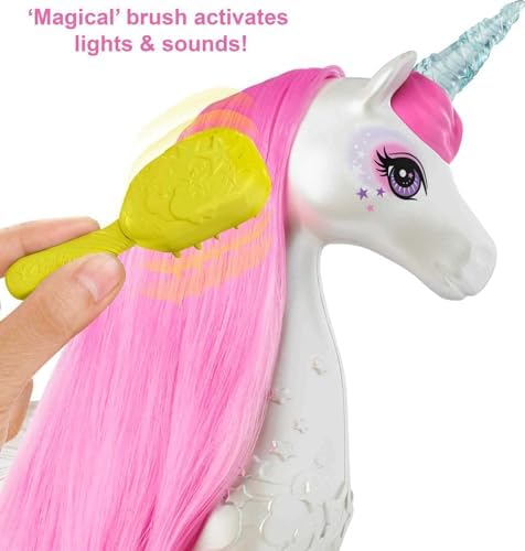 Barbie Dreamtopia Unicorn Brush 'n Sparkle Interactive Toy