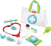 Fisher-Price Preschool Pretend Play Medical Kit 7-Piece Doctor Bag for Ages Years