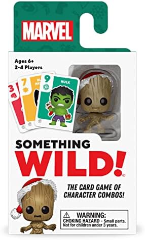 Funko Something Wild Guardians of The Galaxy Holiday with Baby Groot Pocket Pop Card Game