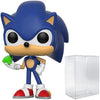 Funko POP Sonic The Hedgehog - Sonic with Emerald Funko Vinyl Figure Bundled with