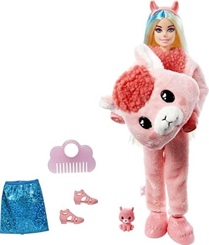 Barbie Cutie Reveal Doll Fantasy Series Teddy Bear Plush