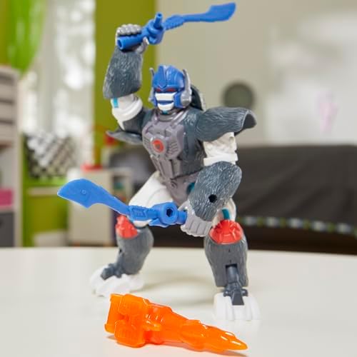 Transformers MixMashers Optimus Primal Custom Mix-and-Match Action Figure 5-Inch-Scale 12