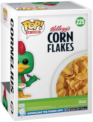 Funko Pop Ad Icons Kellogg's - Corn Flakes Cornelius Corny Rooster - Collectable Vinyl Figure
