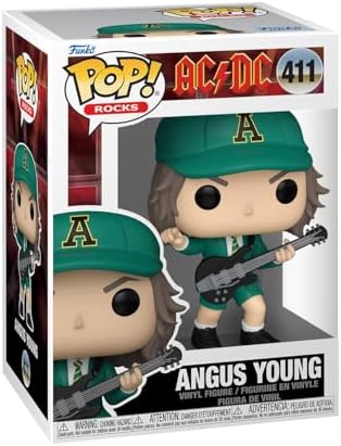 Funko POP Rocks ACDC - Angus Young - Green - Collectable Vinyl Figure