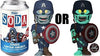 FUNKO VINYL SODA What If - Zombie Captain America Styles May Vary