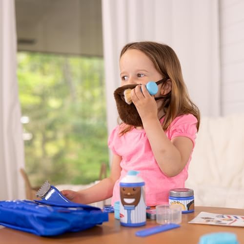 Melissa & Doug Melissa Doug Barber Shop Shaving Toy for Boys and Girls Ages Wearable
