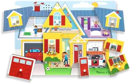 Melissa & Doug Melissa Doug Around the House Sound Puzzle