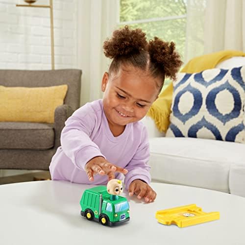 VTech CoCoMelon Go Go Smart Wheels JJ's Recycling Truck and Track