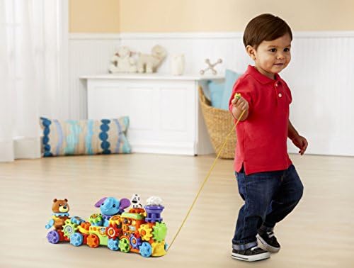 VTech GearZooz Roll and Roar Animal Train Frustration Free Packaging