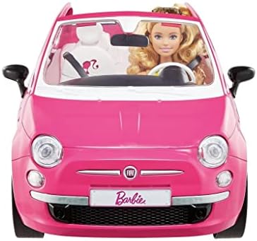 Barbie Fiat 500 Doll and Vehicle