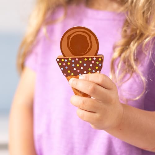 Melissa & Doug Melissa Doug Ice Cream Wooden Magnetic Puzzle