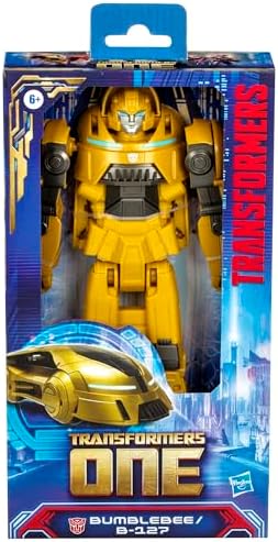 Transformers One Mega Changer Bumblebee B-127 11-Inch Robot Action Figure Interactive for