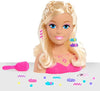 Barbie Fashionistas 8-Inch Styling Head Blonde 20 Pieces Include Hair Styling for Ages 3