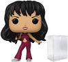 Funko Selena Burgundy Outfit Pop Vinyl Figure Bundled with Compatible Pop Box Protector