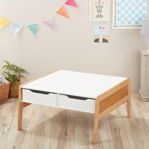 Melissa & Doug Melissa Doug Furniture Wooden Art Activity Table with Bins Wooden Activity