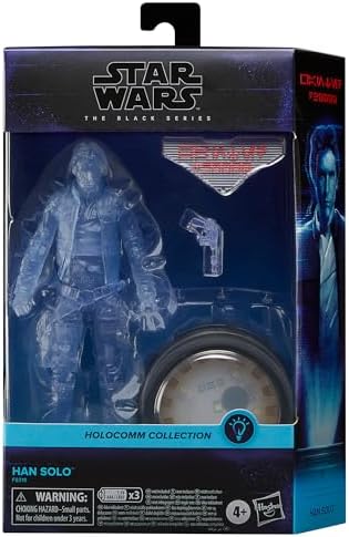 Hasbro Star Wars The Black Series Holocomm Collection 6-inch Han Solo Action Figure