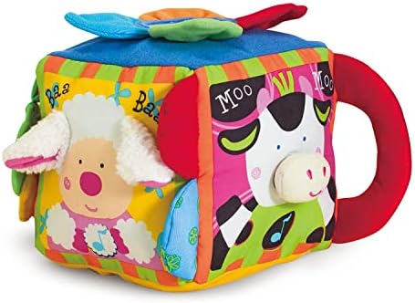 Melissa & Doug Melissa Doug K's Musical Farmyard Cube Educational Baby Toy