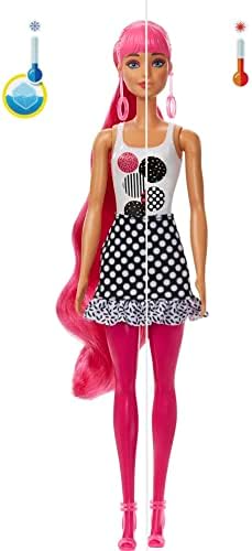 Barbie Color Reveal Doll Color-Block Series 7 Surprises 1 Barbie Doll Styles May Vary