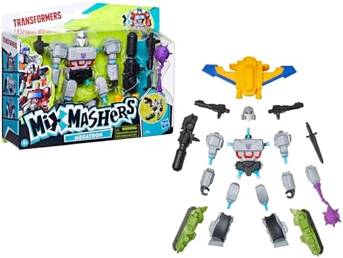 Transformers MixMashers Megatron Custom Mix-and-Match Deluxe Action Figure 5-Inch-Scale