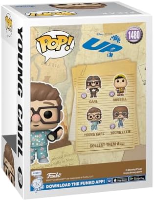 Funko POP Disney UP - Carl Fredricksena - up - Collectable Vinyl Figure