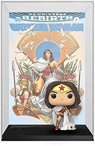 Funko Wonder Woman 80th Rebirth on Throne DC Comics Funko Pop Vinyl Comic Cover