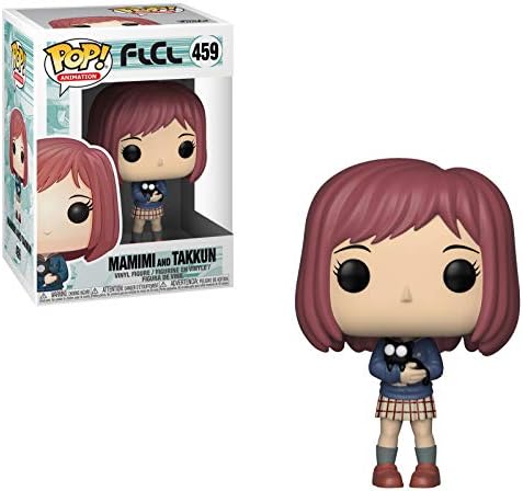 Funko Pop Animation FLCL - Mamimi with Takkun Black Cat Toy Multicolor