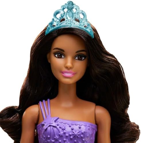 Barbie Mermaid Set With 2 Brunette Dolls 12-In30.40-Cm 4 Sea Pet