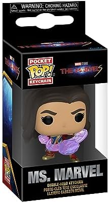 Funko POP Keychain The Marvels - Ms. Marvel Novelty Keyring - Collectable Mini Figure -