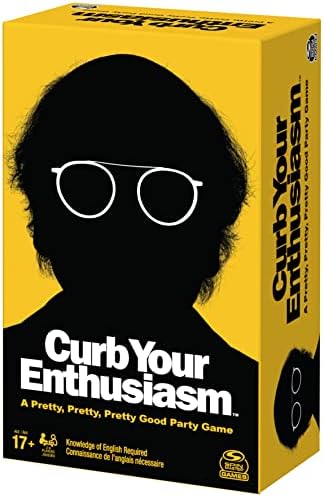 Spin Master Curb Your Enthusiasm Hilarious Role-Playing Party Card Game Ages 17 and Up