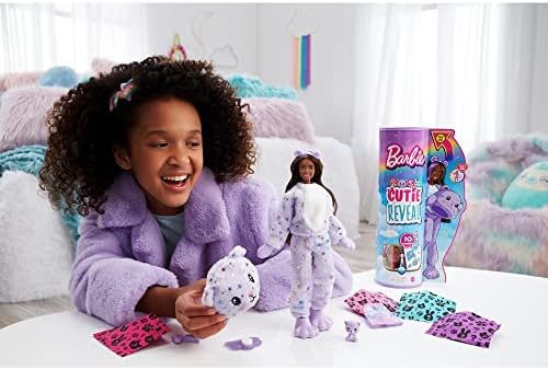 Barbie Cutie Reveal Doll Fantasy Series Teddy Bear Plush