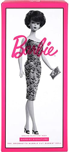 Barbie 1961 Brownette Bubble Cut Doll