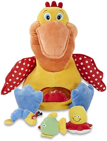 Melissa & Doug Melissa Doug K's Hungry Pelican Soft Baby Educational Toy