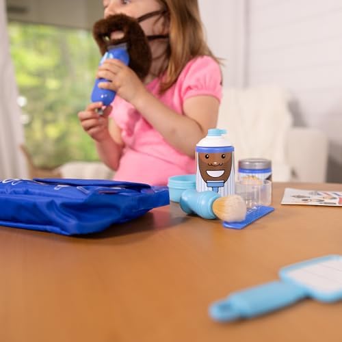 Melissa & Doug Melissa Doug Barber Shop Shaving Toy for Boys and Girls Ages Wearable