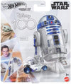 Hot Wheels Disney 100 Character Cars R2-D2 164 Scale Toy Car from Star Wars