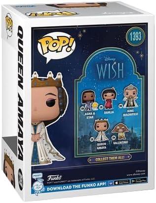 Funko Pop Disney Wish - Queen Amaya Bundled with a Byron's Attic Protector