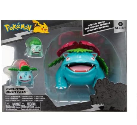 Pokemon Select Evolution 3 Pack - Features 2-Inch Charmander 3-Inch Charmeleon and
