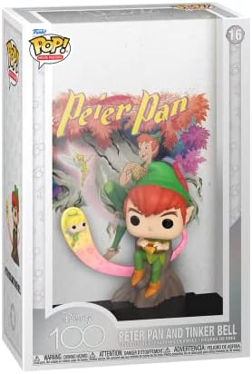 Funko POP Movie Poster Disney - Peter Pan and Tinker Bell - Collectable Vinyl Figure