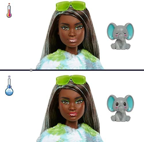 Barbie Cutie Reveal Fashion Doll Jungle Series Monkey Plush